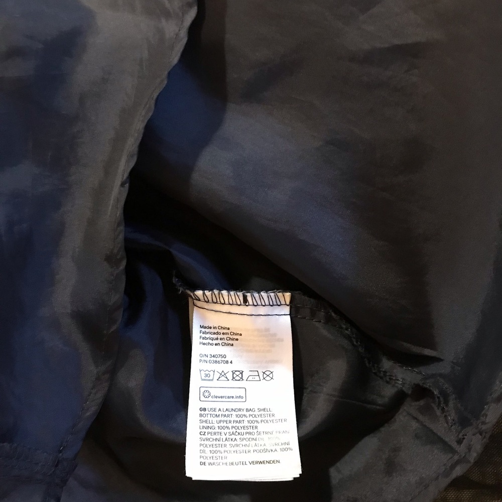 {H&M}Blue holiday dress excellent condition sz 3/4 - Picture 7 of 7